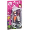 ВВ4539 Набор игровой Bondibon куколка «OLY» с домашним питомцем и аксессуары, фиолетовый чемодан, BL
