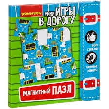 ВВ3561 Компактные развивающие игры в дорогу  МАГНИТНЫЙ ПАЗЛ 5+ фото 7312