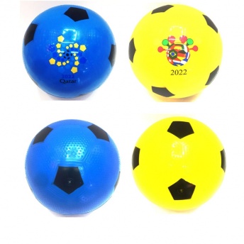4304 Мяч полимерный футбольный, 25 см., 2 цвета микс фото 7537