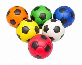 AN01682 Мяч мягкий ППУ 10 см футбольный фото 7550